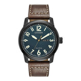 Citizen Chandler Eco-Drive Dark Blue Dial Brown Leather men Watch