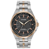 Citizen World Perpetual A-T World Time Eco-Drive Black Dial men Watch 