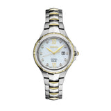 Seiko Coutura Diamond Mother of Pearl Dial Two-tone woman Watch