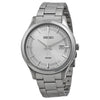 Seiko Silver Dial Stainless Steel men Watch - SUR047