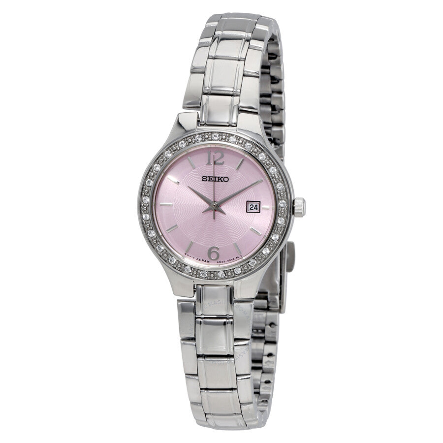 Seiko Pink Dial woman Watch SUR787