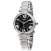 Seiko Black Dial Stainless Steel woman Watch