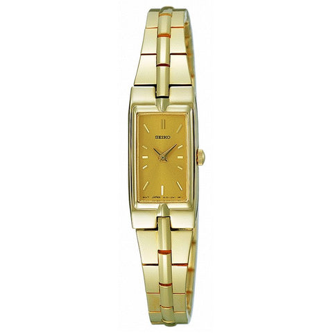 Seiko Dress Gold-tone Champagne Dial woman Watch SZZC44