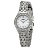 Seiko SXGP27 woman Watch Swarovski Crystal Mother of Pearl Leather RRP
