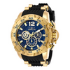 Invicta Pro Diver Chronograph 50mm Blue Dial Black Silicone men Watch 26407 SD