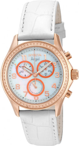 INVICTA Angel Chronograph Mother of Pearl Dial womanWatch 12991