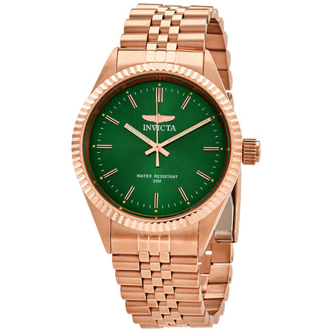 INVICTA Specialty Quartz Green Dial men Watch 29391