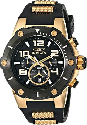 Invicta men 17200 Speedway Analog Display Japanese Quartz Black Watch