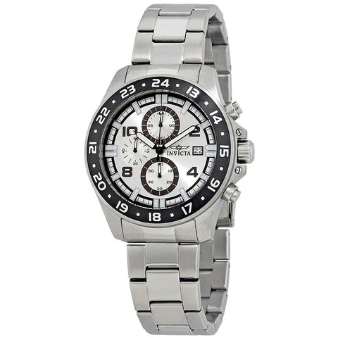 INVICTA Pro Diver Chronograph Silver Dial Stainless Steel men Watch 13866