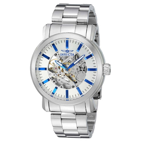 INVICTA Vintage Objet D Art Automatic Silver Dial men Watch 22573