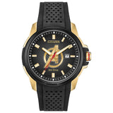 Disney Marvel Eco-Drive Avengers Stainless Steel & Rubber-Strap Watch