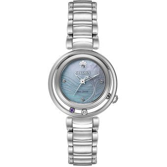 Citizen Eco-Drive Disney Little Mermaid Ariel woman Diamond Watch