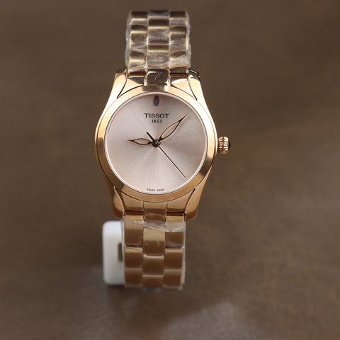 Tissot T-Wave Rose Diamond Dial woman Watch - T1122103345100