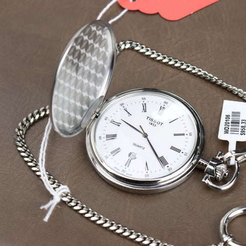 Tissot Savonnette Palladium Plated Brass Pocket - T83650813