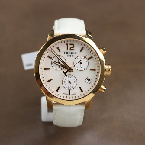 Tissot Quickster Chronograph Mother of Pearl Dial woman Watch - T0954173611700
