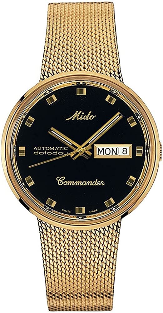 Commender I Automatic Yellow Gold PVD Unisex Watch