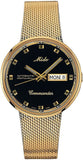Commender I Automatic Yellow Gold PVD Unisex Watch
