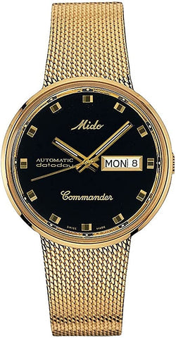 Commender I Automatic Yellow Gold PVD Unisex Watch