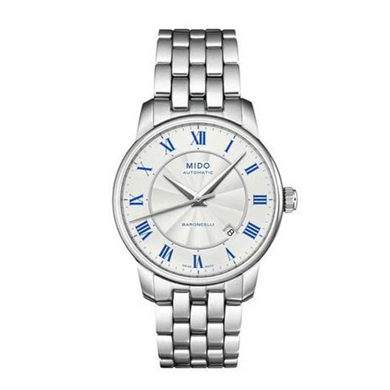 Baroncelli Automatic White Dial men Watch