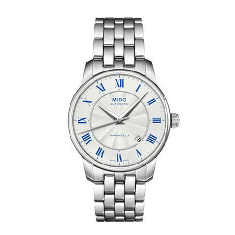 Baroncelli Automatic White Dial men Watch