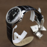 Tissot Couturier Black Dial woman Leather Watch - T035.210.66.051.00