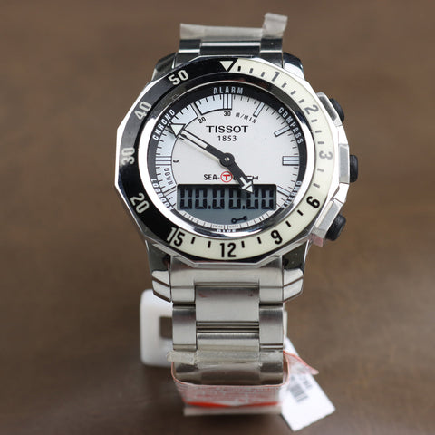 Tissot Sea Touch Chronograph White Dial men Watch - T026.420.11.031.00
