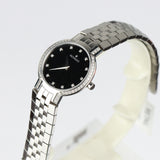 Movado Faceto Diamond Black Dial Stainless Steel woman Watch - 605586