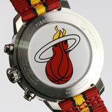 Tissot Quickster NBA Miami Heat Edition - Red, Black and Yellow Fabric Strap - T095.417.17.037.08