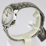 Seiko woman Recraft Solar Mother of Pearl Dial Two-tone Crystal Accent - SUT246